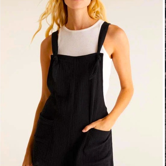 Z Supply Archer Gauze Romper - Picture 2 of 6